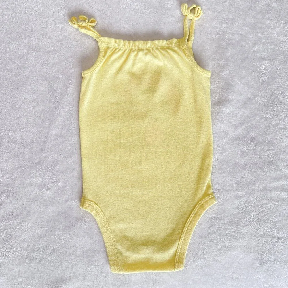 Jumping Beans Smocked Bodysuit | Baby Girls | 12 Months | Winnie Pooh | Yellow